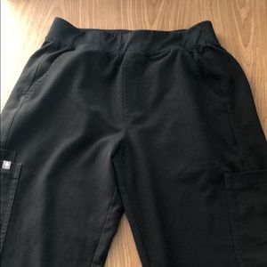Black Figs Axim cargo scrub pants - XS